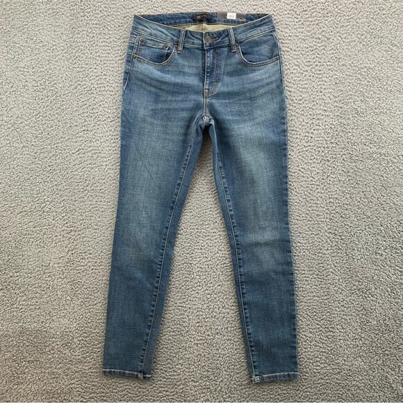 Frye Denim - FRYE Skinny Leg Kinsey Wash Mid Rise Comfort Stretch Women's Jeans  -  Size:  4